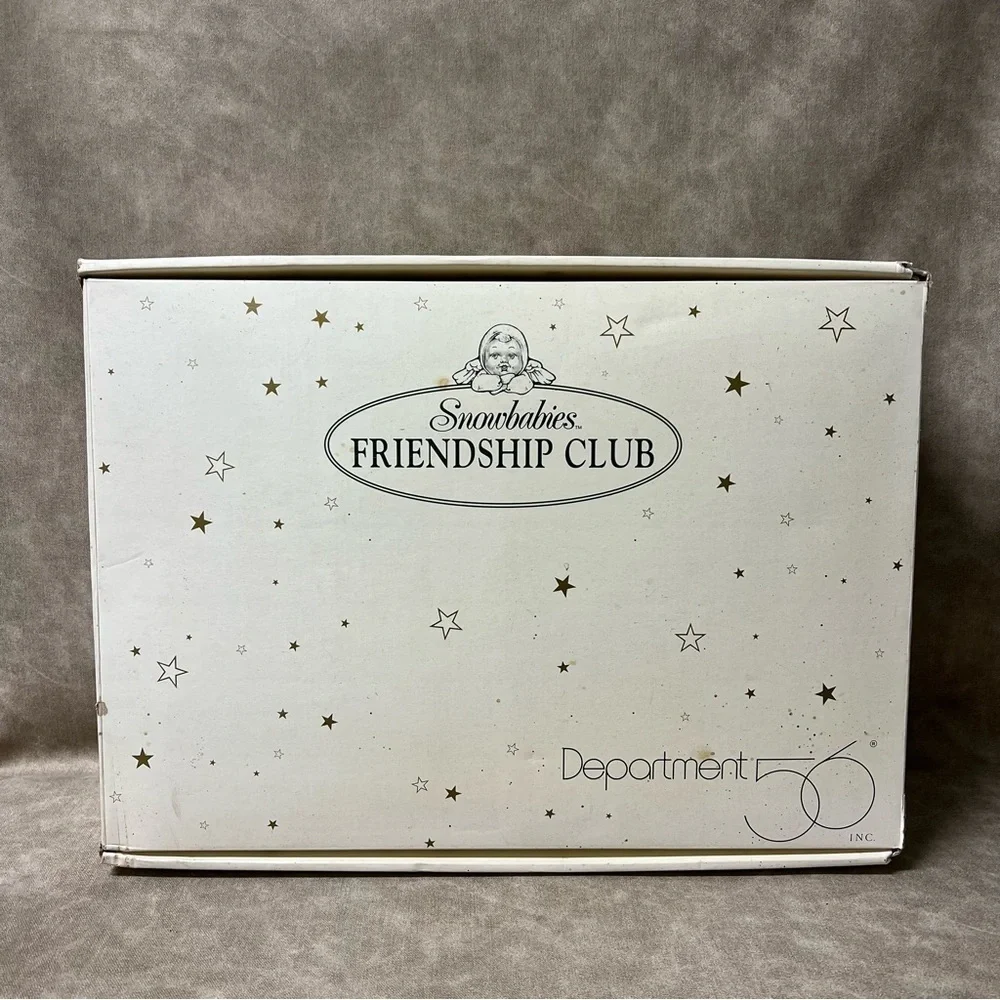 Vintage Dept 56-Snowbabies-Friendship Club 1998-1999 Collectors Box